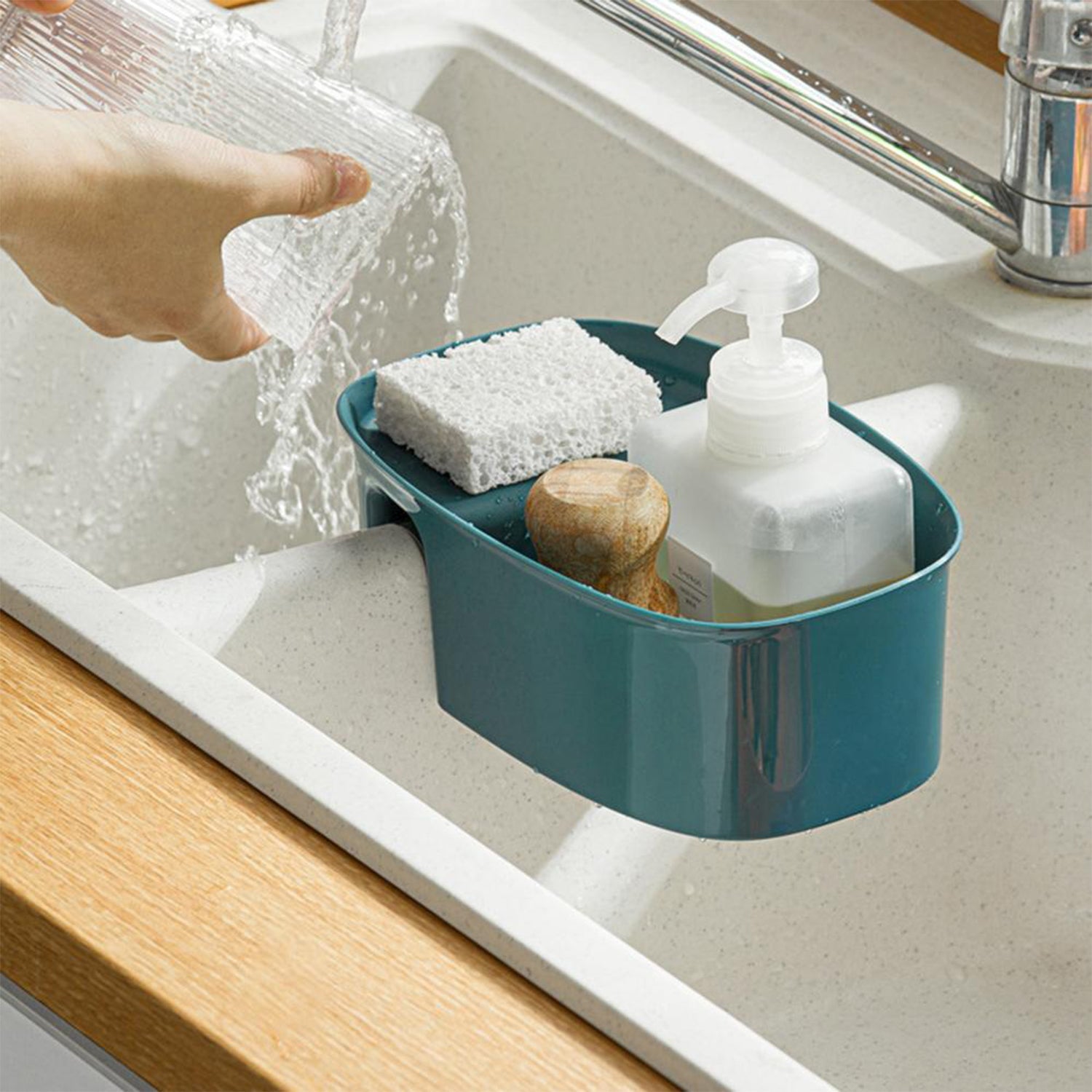 2833 Kitchen Dish Drainer and Drying Rack Sink Basket for Washing Bowls Utensils Vegetables Fruits Storage Organiser DeoDap 2833 Kitchen Dish Drainer and Drying Rack Sink Basket for Washing Bowls Utensils Vegetables Fruits Storage Organiser DeoDap